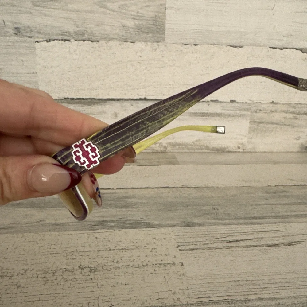 Coco Song Eyeglasses Frames Limited Edition 446/599 Purple/Yellow 53-16/135